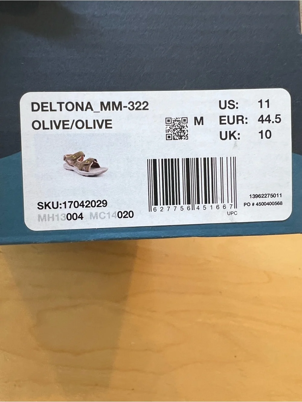Sperry Deltona olive Men’s Comfort Strap Sandals